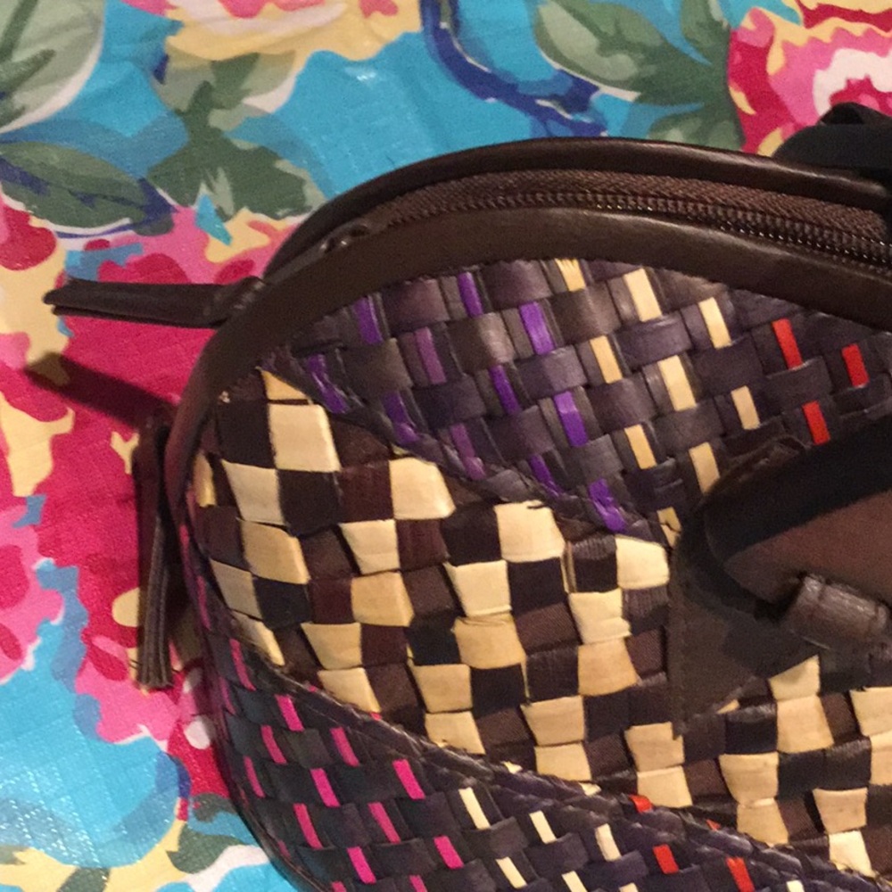 Boho woven purse bag farmhouse farmer’s market spring valentine day brunch chic - Picture 3 of 7
